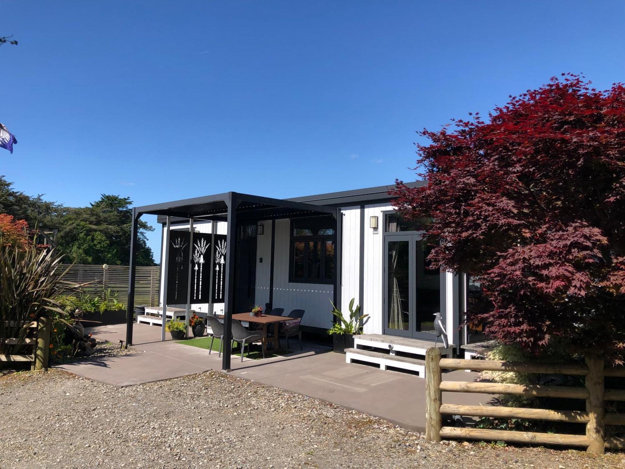 Tiny Home Luxury Farm Escape New Plymouth Egmont Village Exterior foto